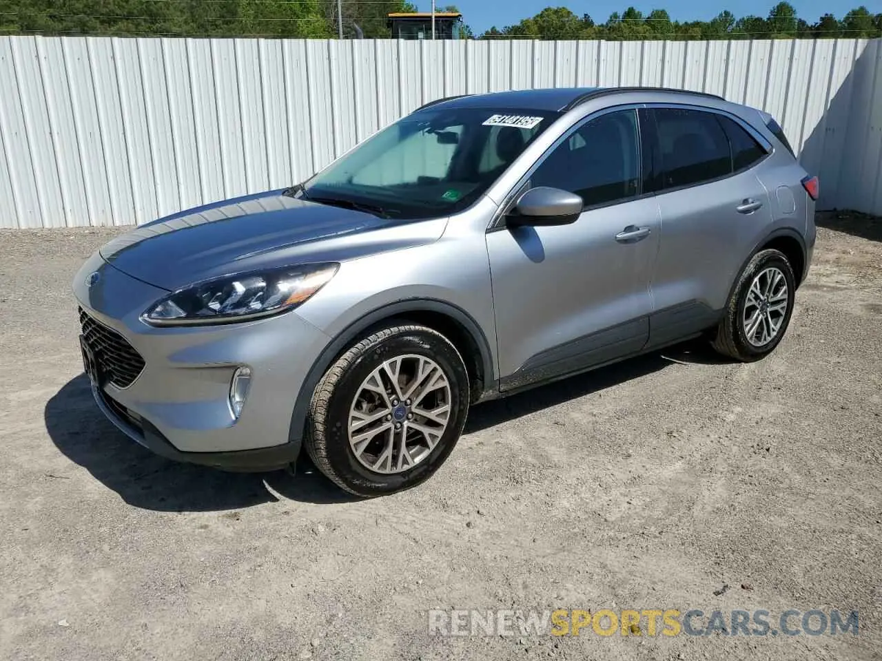 1 Photograph of a damaged car 1FMCU9H65MUA64236 FORD ESCAPE 2021