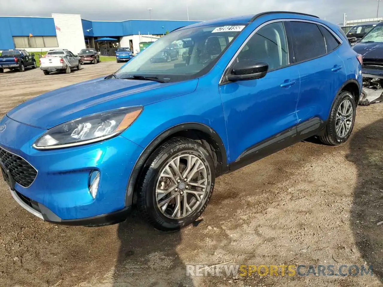 1 Photograph of a damaged car 1FMCU9H65MUA65788 FORD ESCAPE 2021