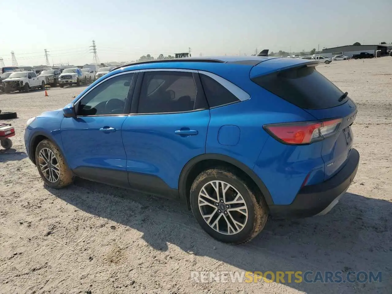 2 Photograph of a damaged car 1FMCU9H66MUA51351 FORD ESCAPE 2021