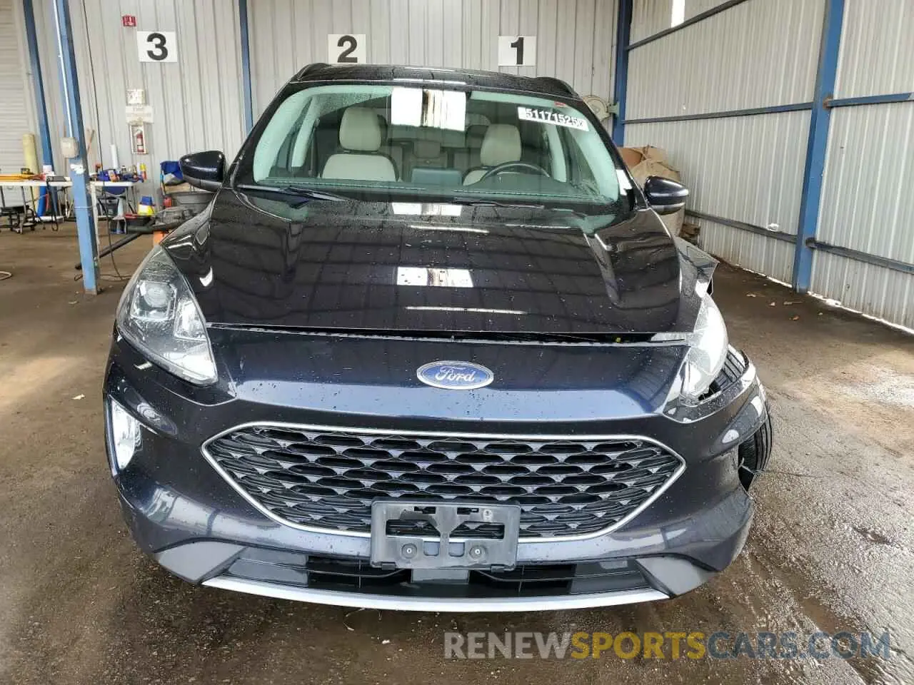 5 Photograph of a damaged car 1FMCU9H66MUA64553 FORD ESCAPE 2021