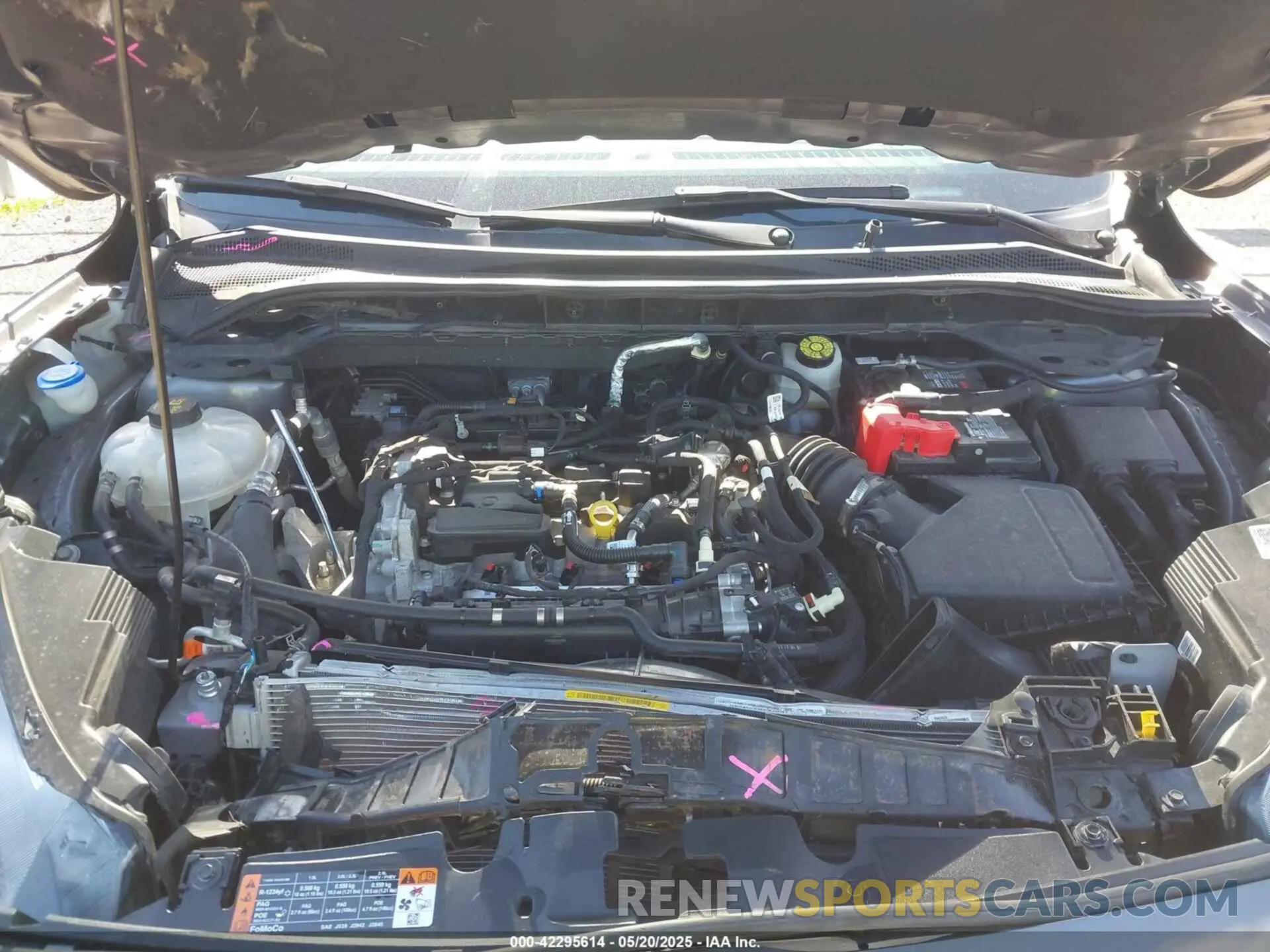 10 Photograph of a damaged car 1FMCU9H66MUA64813 FORD ESCAPE 2021
