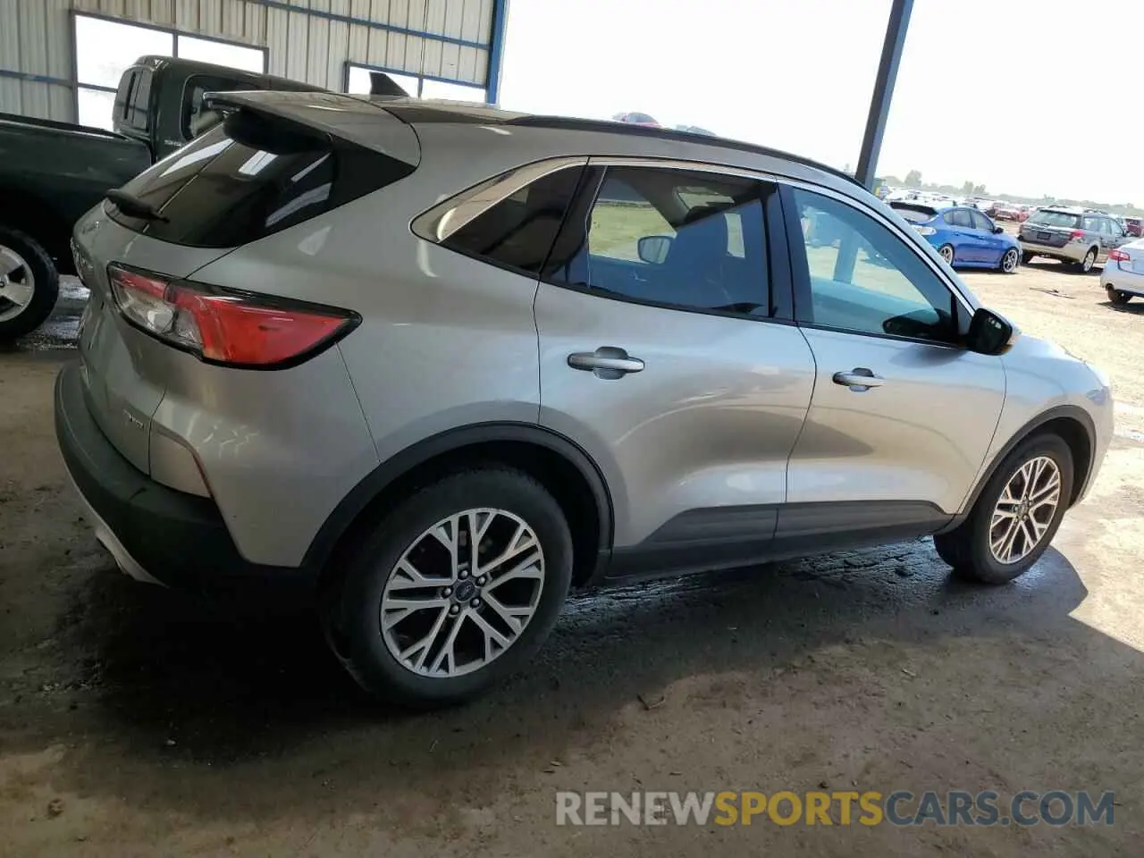 3 Photograph of a damaged car 1FMCU9H68MUA51500 FORD ESCAPE 2021