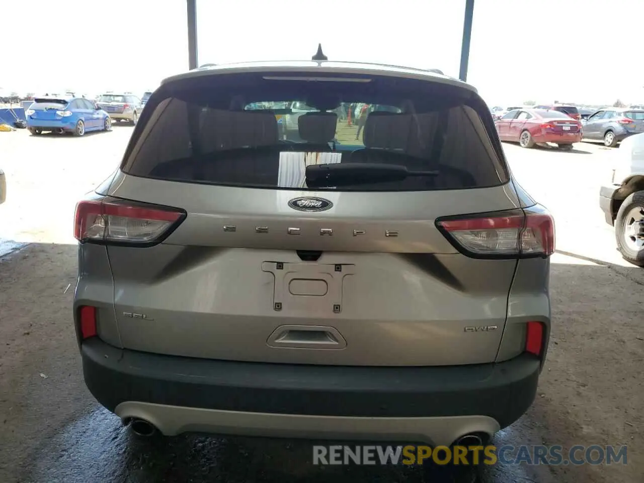 6 Photograph of a damaged car 1FMCU9H68MUA51500 FORD ESCAPE 2021