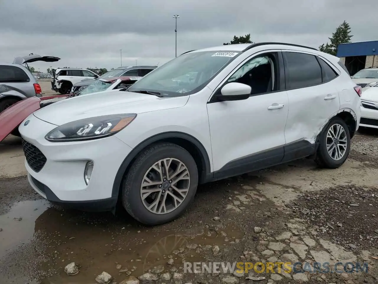 1 Photograph of a damaged car 1FMCU9H6XMUA16618 FORD ESCAPE 2021