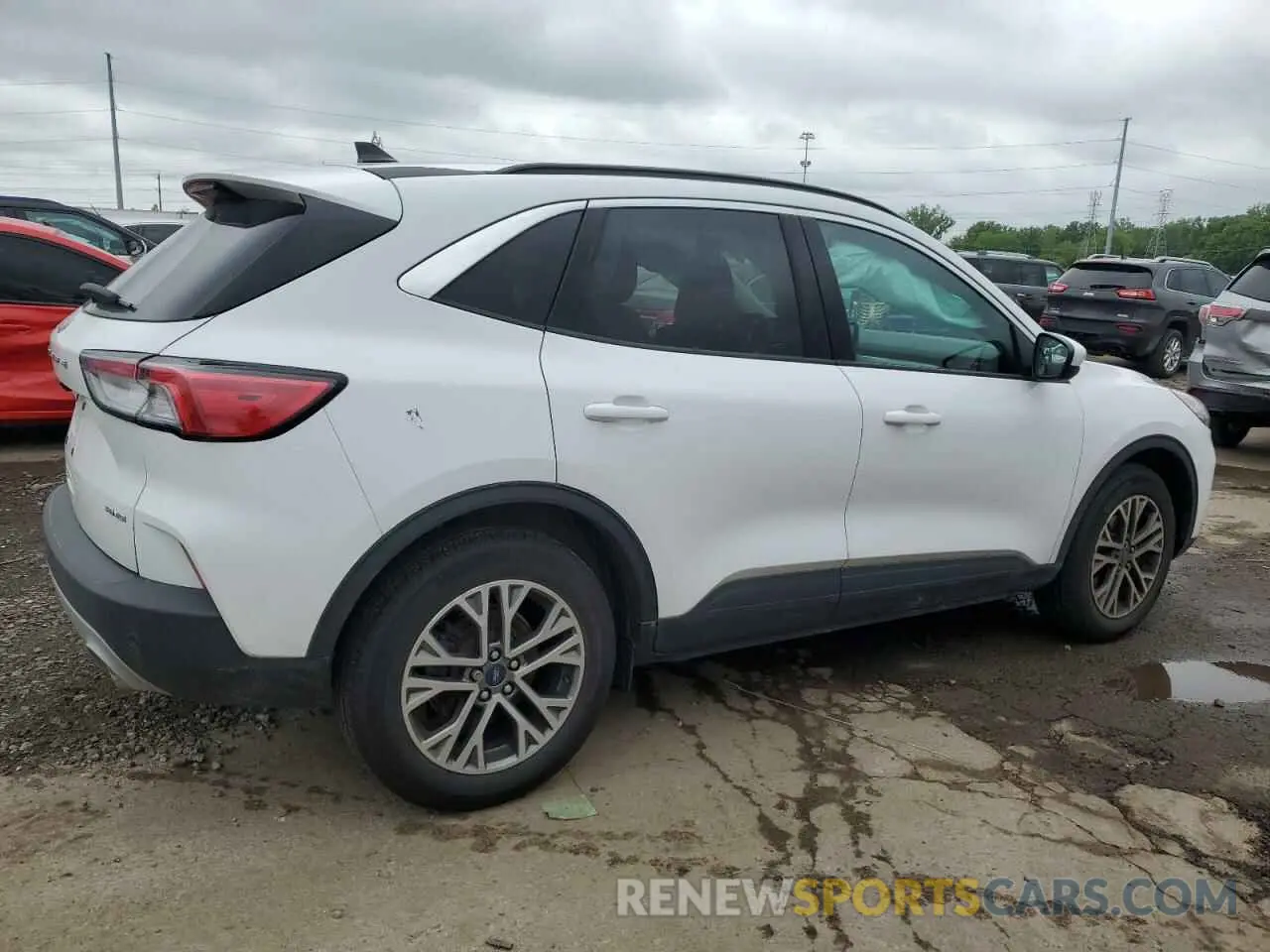 3 Photograph of a damaged car 1FMCU9H6XMUA16618 FORD ESCAPE 2021