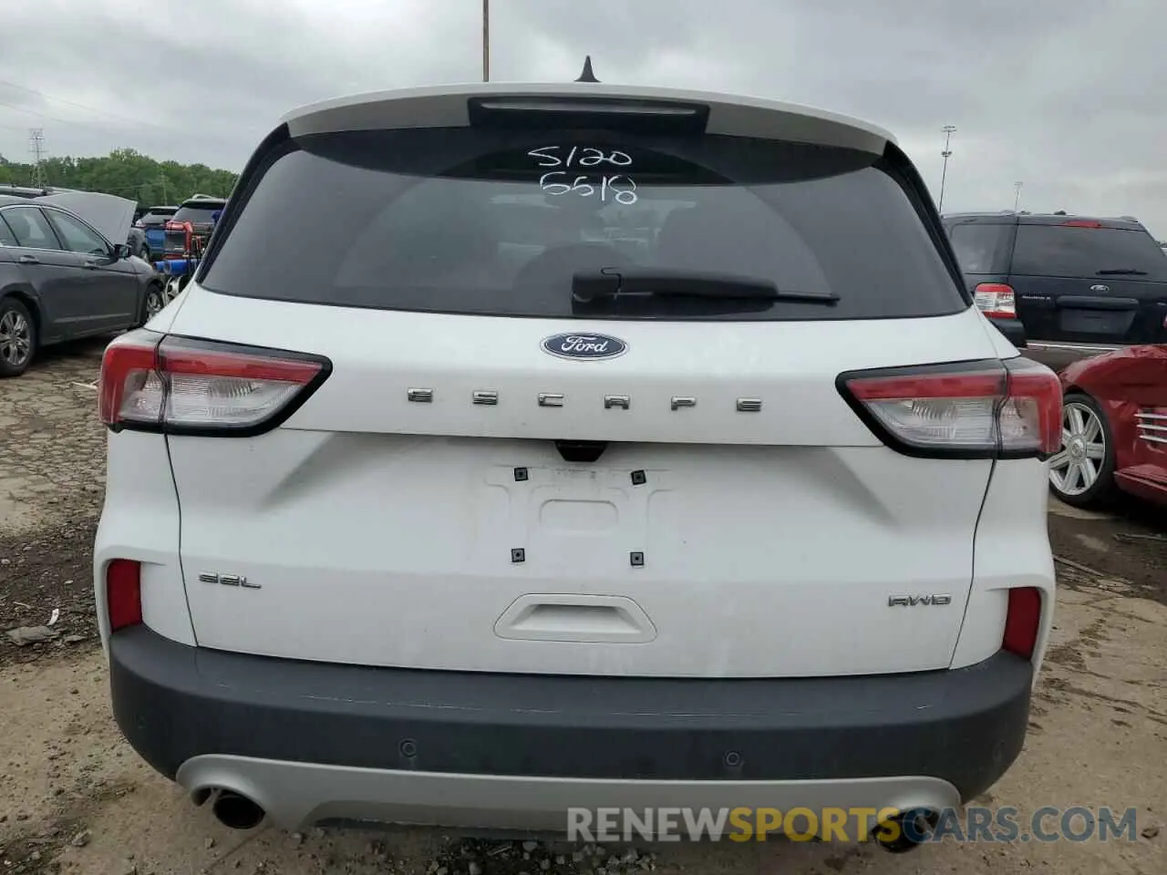 6 Photograph of a damaged car 1FMCU9H6XMUA16618 FORD ESCAPE 2021