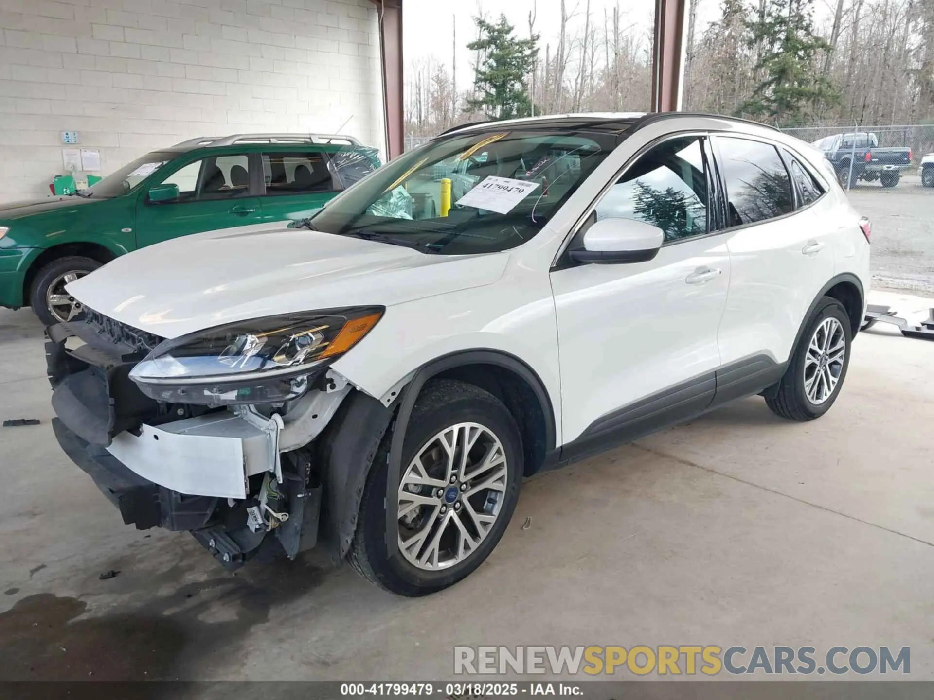 2 Photograph of a damaged car 1FMCU9H94MUA12378 FORD ESCAPE 2021