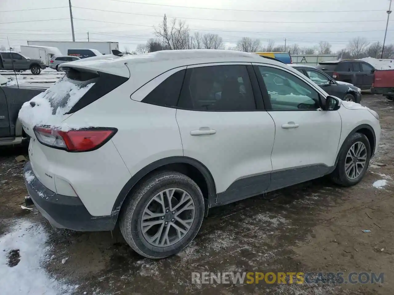 3 Photograph of a damaged car 1FMCU9H96MUA60187 FORD ESCAPE 2021