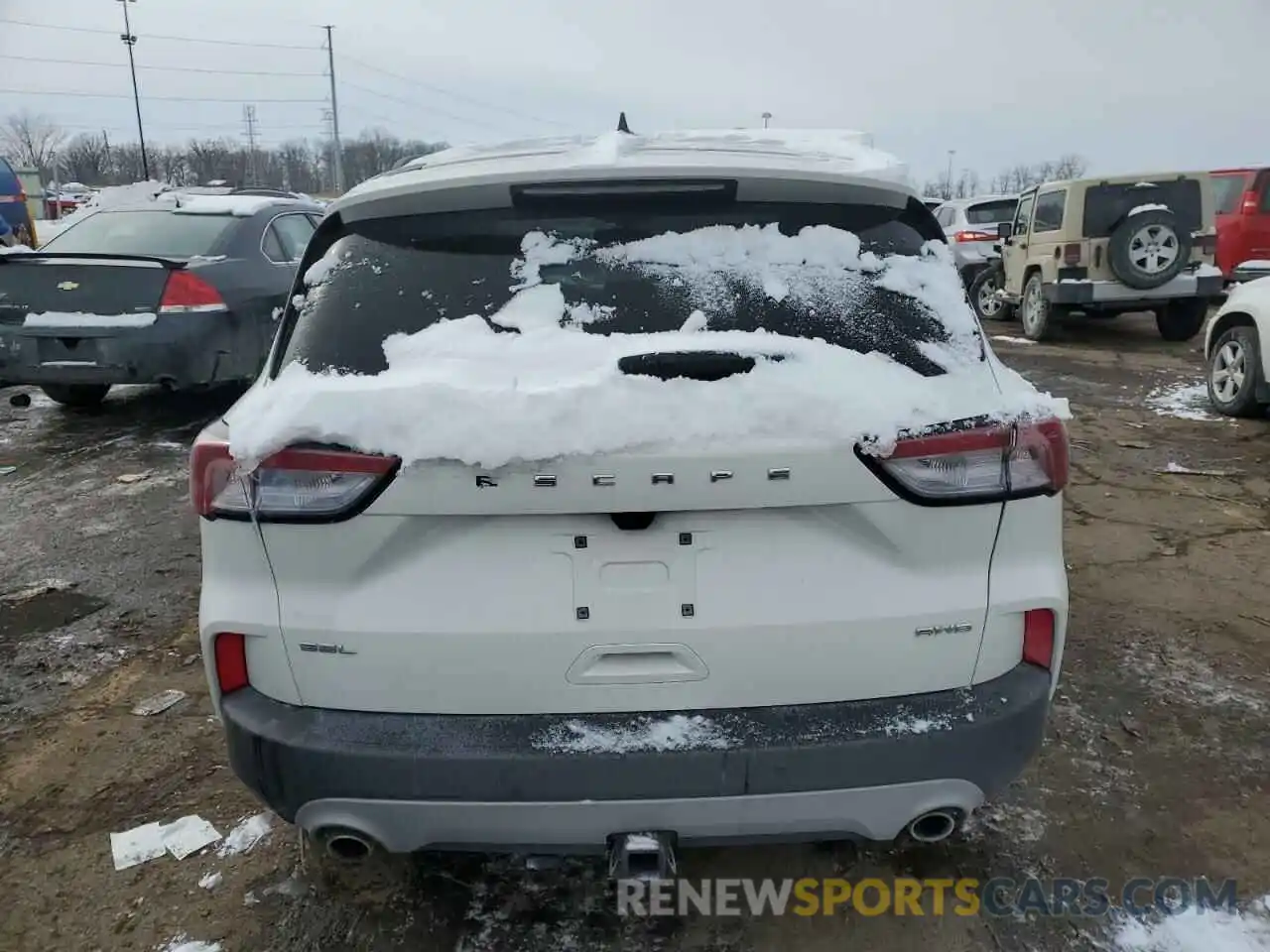 6 Photograph of a damaged car 1FMCU9H96MUA60187 FORD ESCAPE 2021