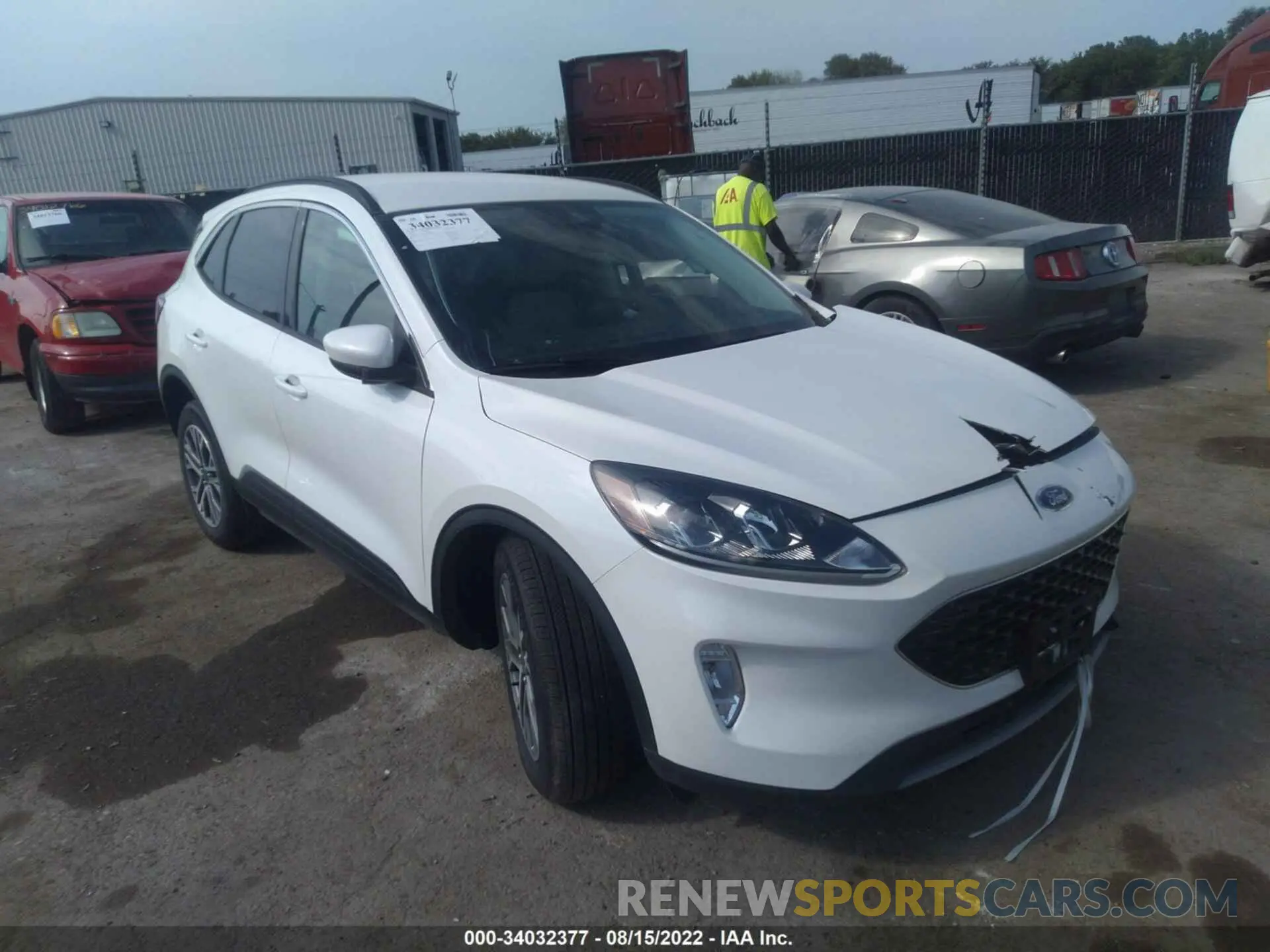 1 Photograph of a damaged car 1FMCU9H97MUA92923 FORD ESCAPE 2021