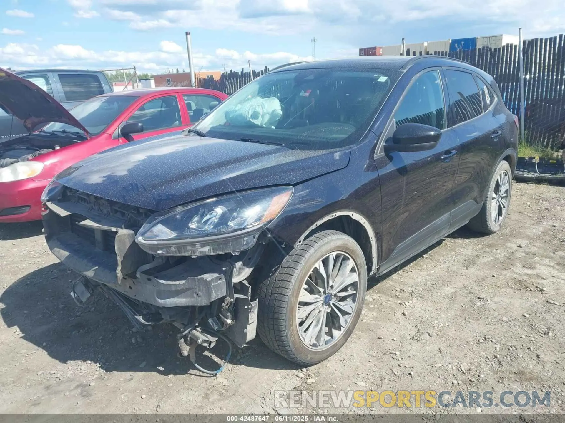 2 Photograph of a damaged car 1FMCU9H97MUB17707 FORD ESCAPE 2021