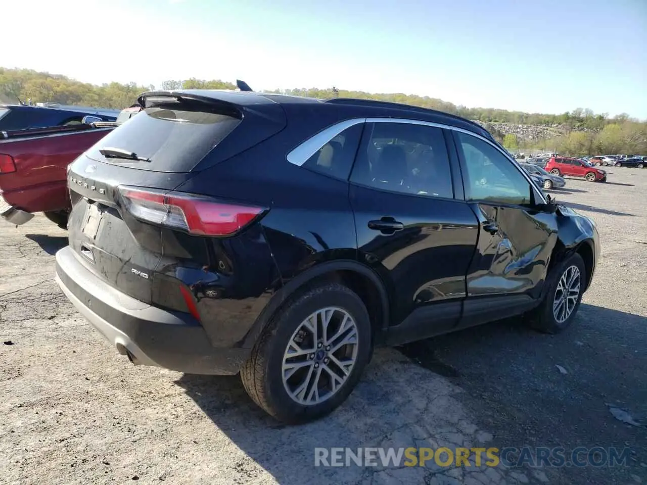 3 Photograph of a damaged car 1FMCU9H98MUB23726 FORD ESCAPE 2021