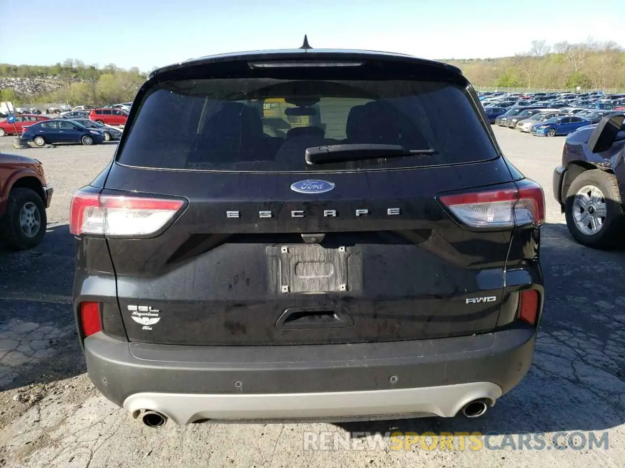 6 Photograph of a damaged car 1FMCU9H98MUB23726 FORD ESCAPE 2021