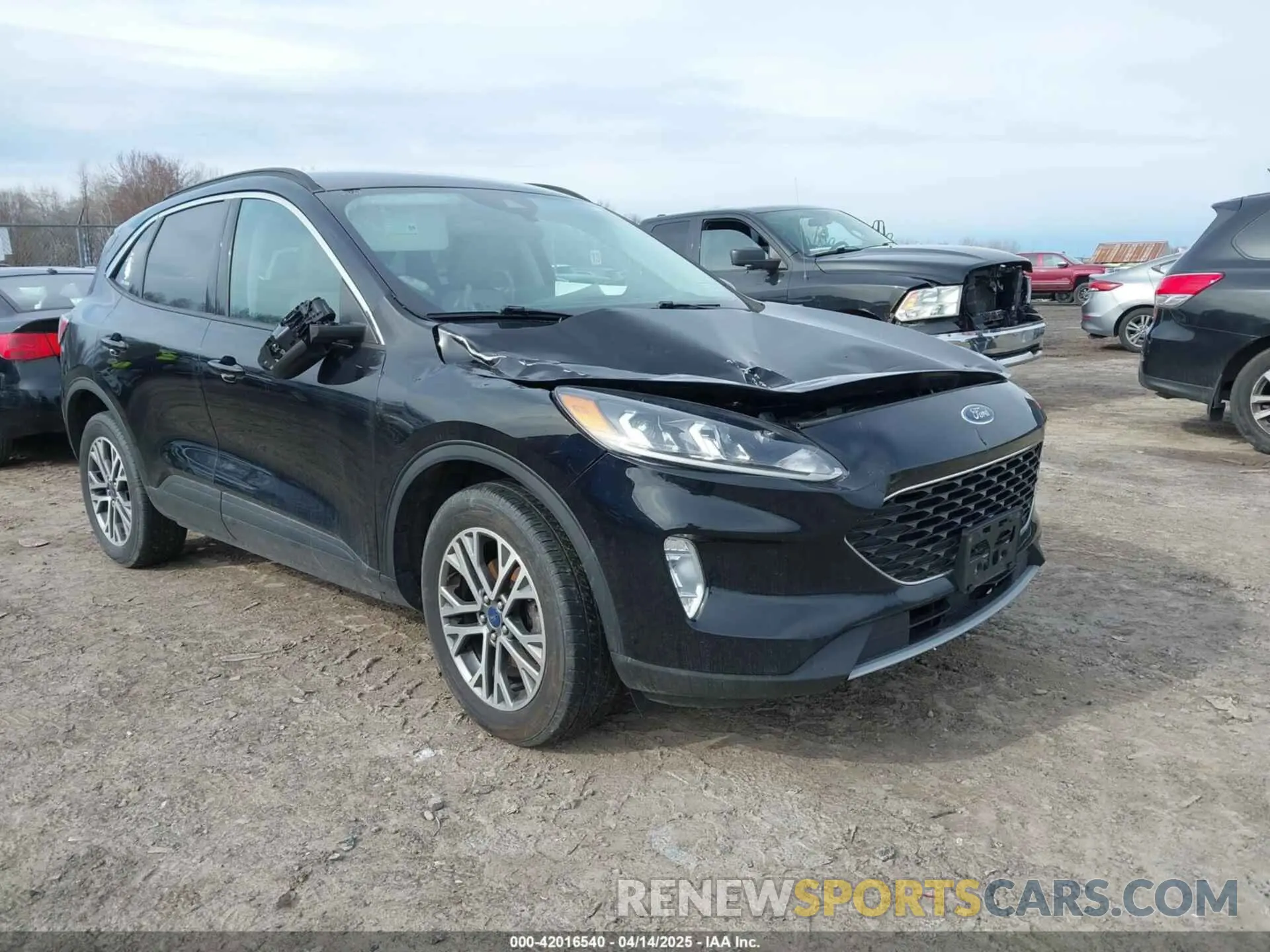 1 Photograph of a damaged car 1FMCU9H9XMUA60225 FORD ESCAPE 2021