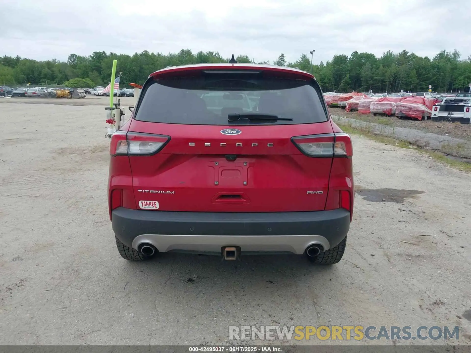 16 Photograph of a damaged car 1FMCU9J90MUA33755 FORD ESCAPE 2021