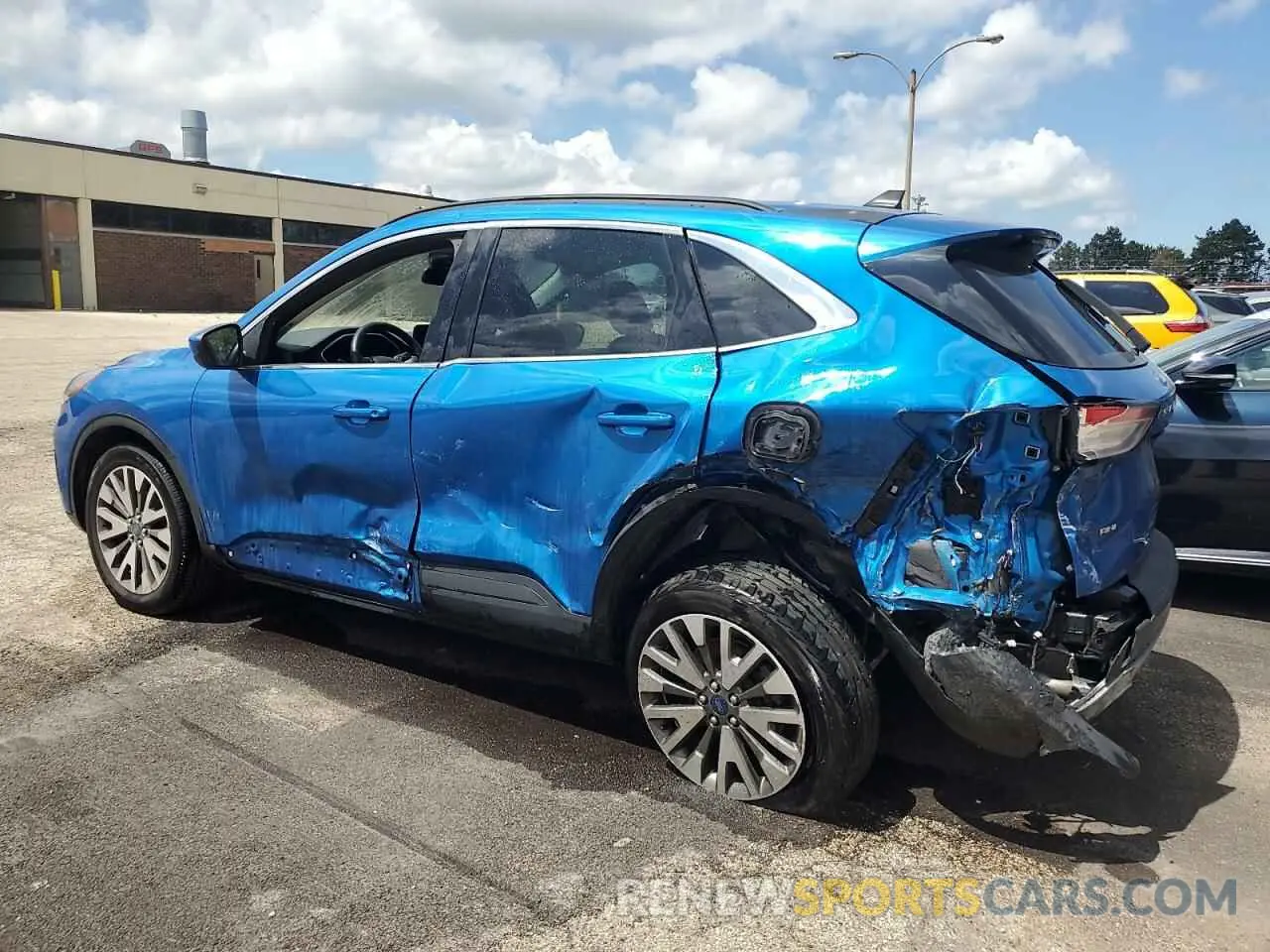 2 Photograph of a damaged car 1FMCU9J90MUA58591 FORD ESCAPE 2021