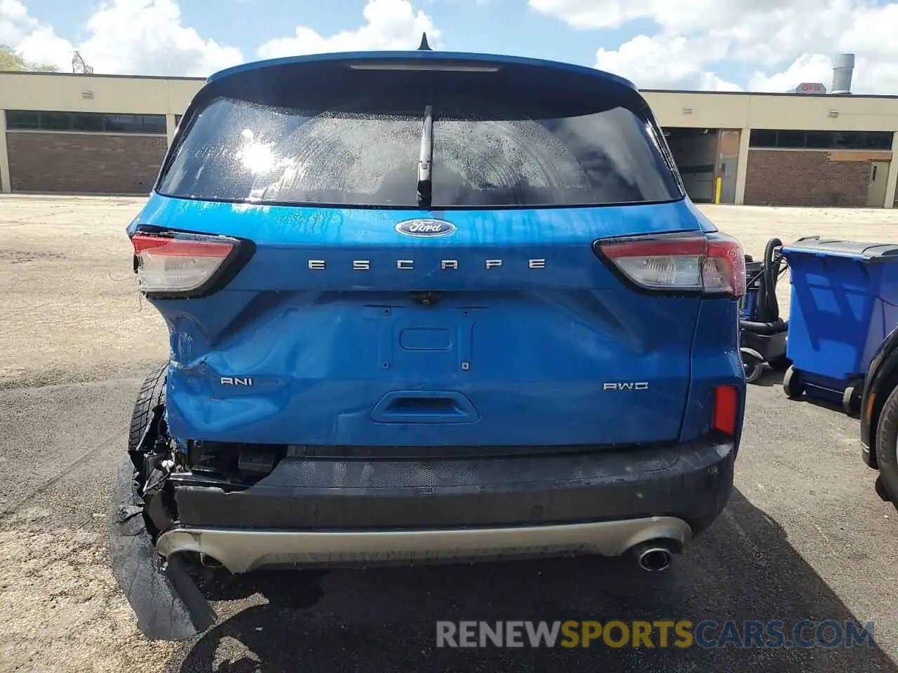 6 Photograph of a damaged car 1FMCU9J90MUA58591 FORD ESCAPE 2021