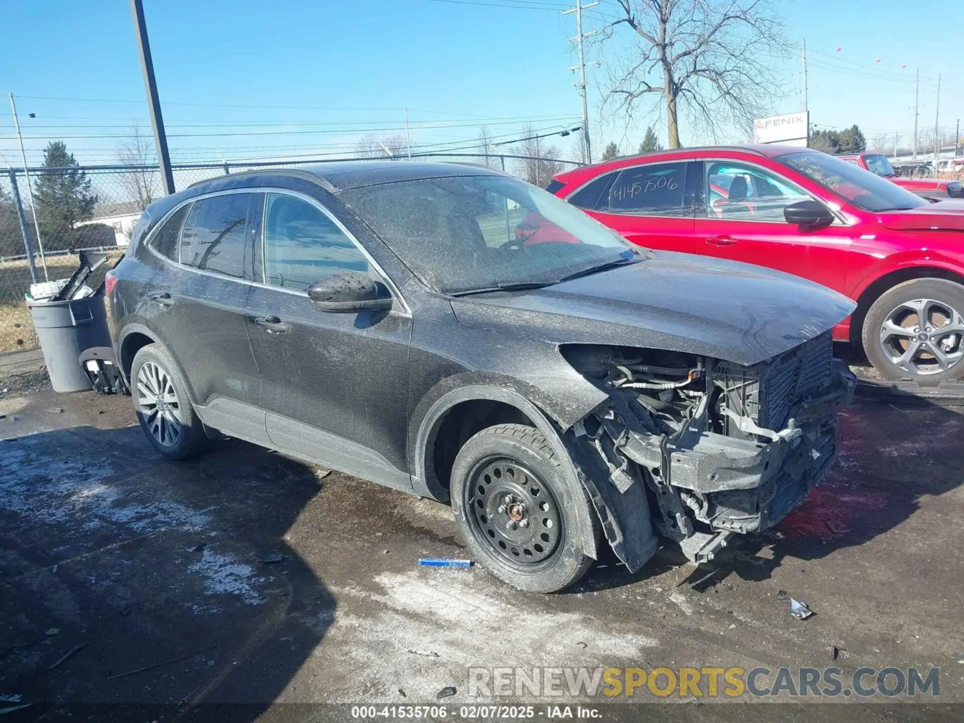 1 Photograph of a damaged car 1FMCU9J90MUB23259 FORD ESCAPE 2021
