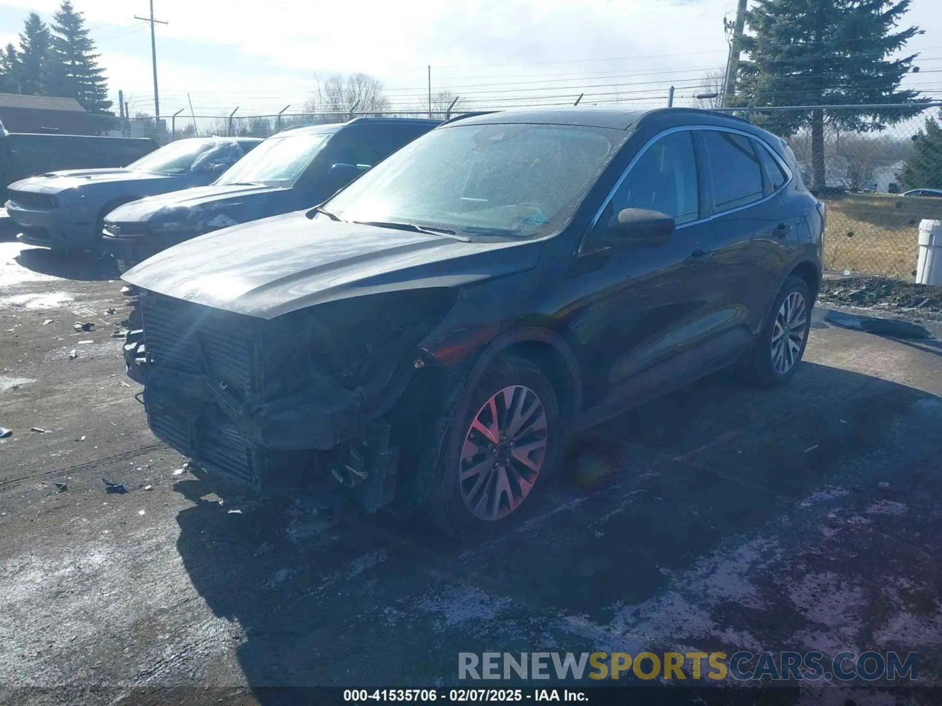 2 Photograph of a damaged car 1FMCU9J90MUB23259 FORD ESCAPE 2021