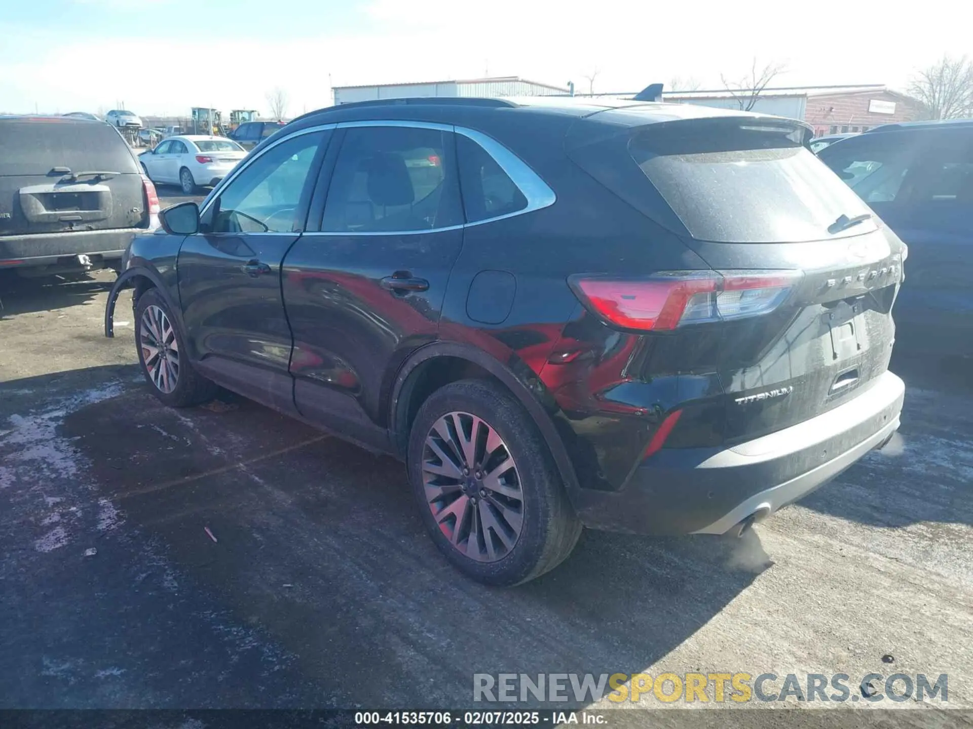 3 Photograph of a damaged car 1FMCU9J90MUB23259 FORD ESCAPE 2021