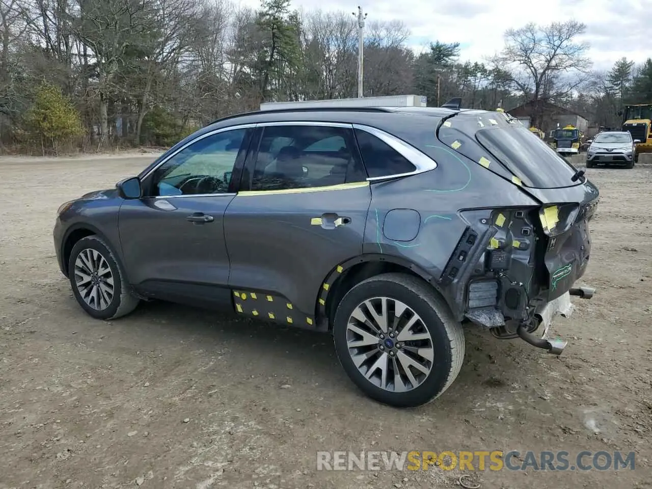 2 Photograph of a damaged car 1FMCU9J91MUA25647 FORD ESCAPE 2021