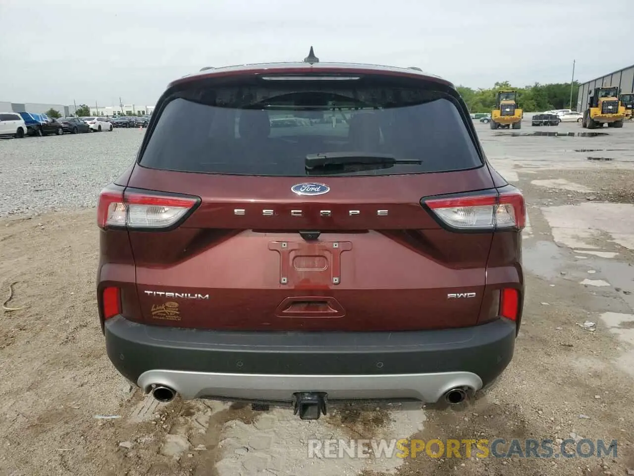 6 Photograph of a damaged car 1FMCU9J91MUA79093 FORD ESCAPE 2021
