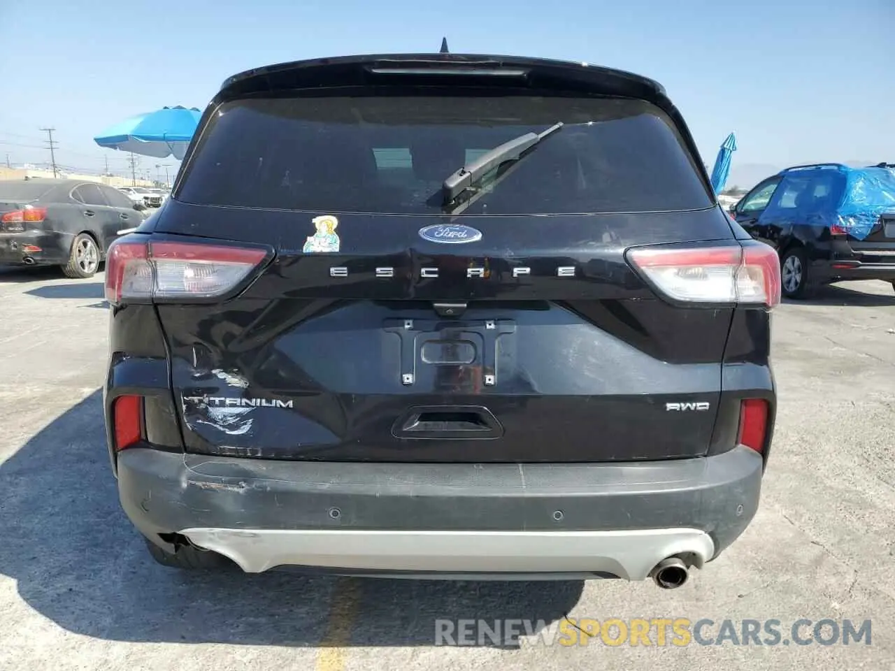 6 Photograph of a damaged car 1FMCU9J93MUA54213 FORD ESCAPE 2021