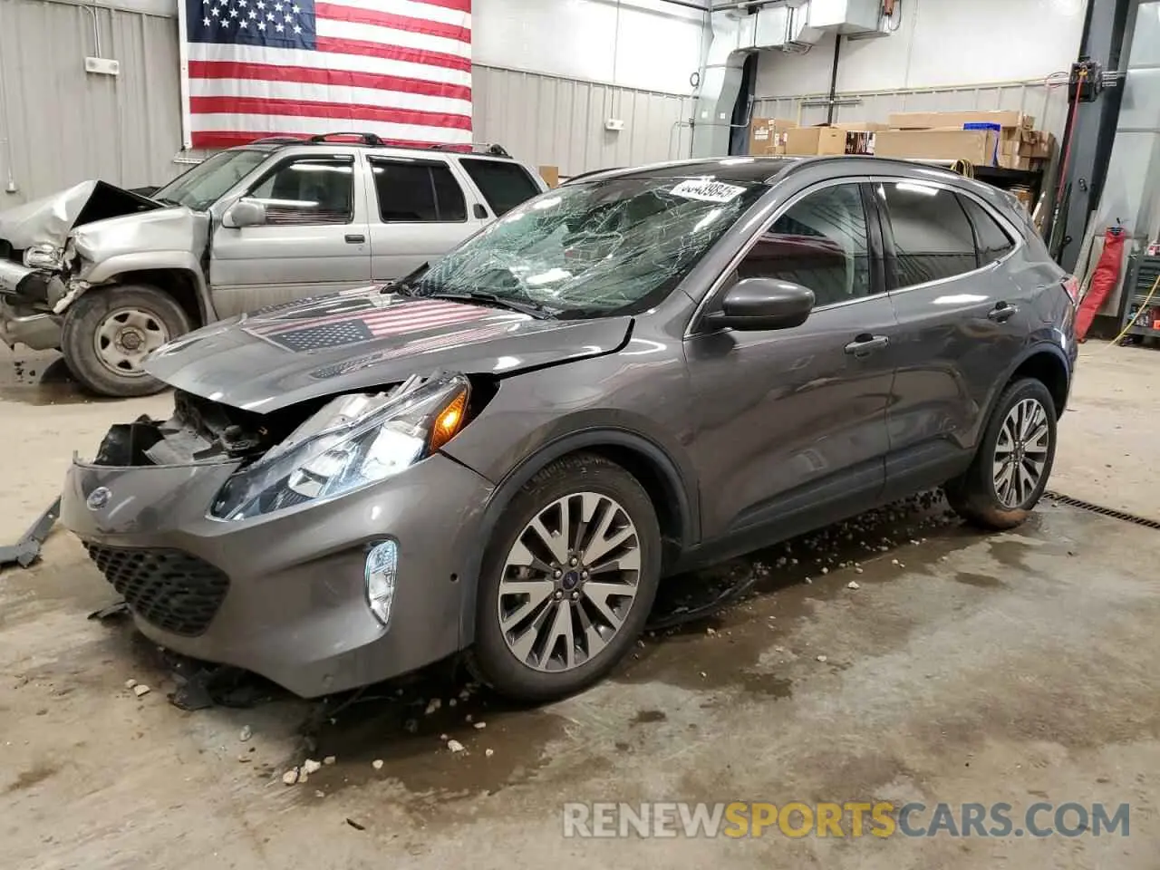 1 Photograph of a damaged car 1FMCU9J94MUA58092 FORD ESCAPE 2021