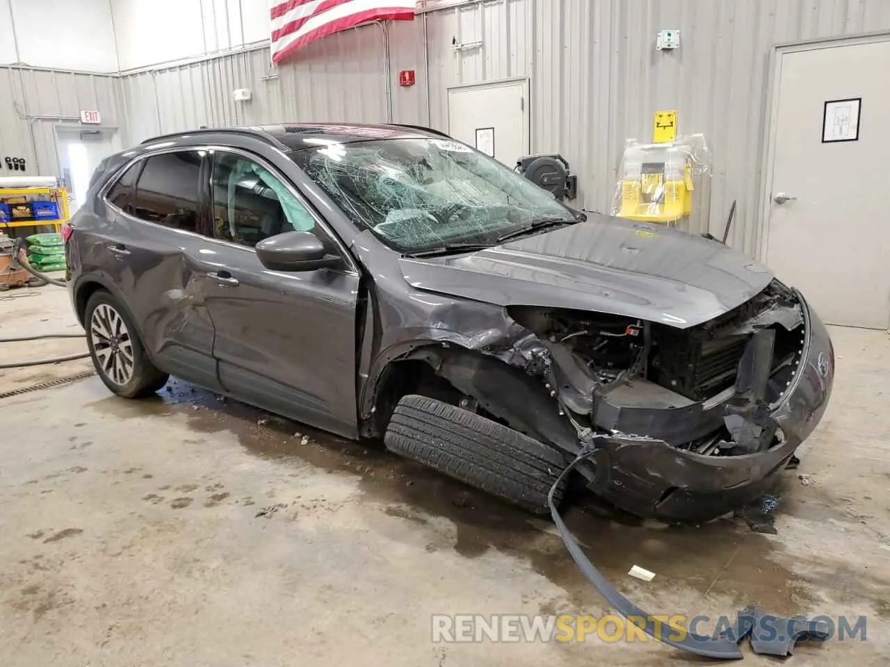 4 Photograph of a damaged car 1FMCU9J94MUA58092 FORD ESCAPE 2021
