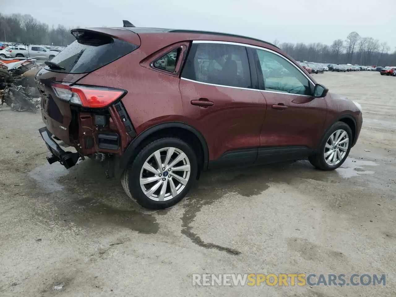 3 Photograph of a damaged car 1FMCU9J95MUA10519 FORD ESCAPE 2021