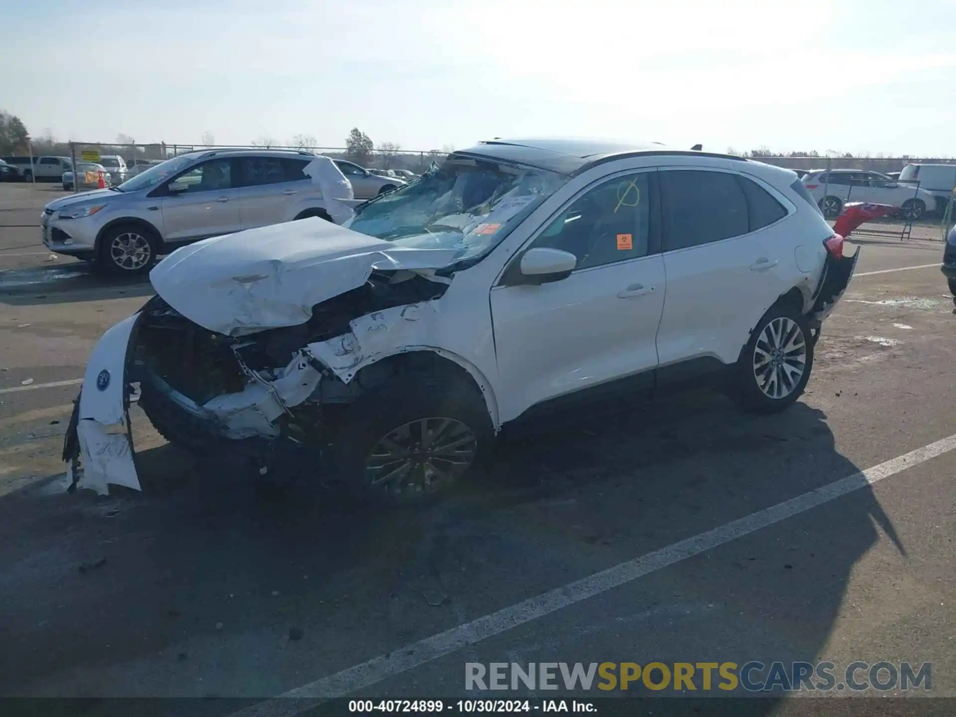 2 Photograph of a damaged car 1FMCU9J96MUA70647 FORD ESCAPE 2021