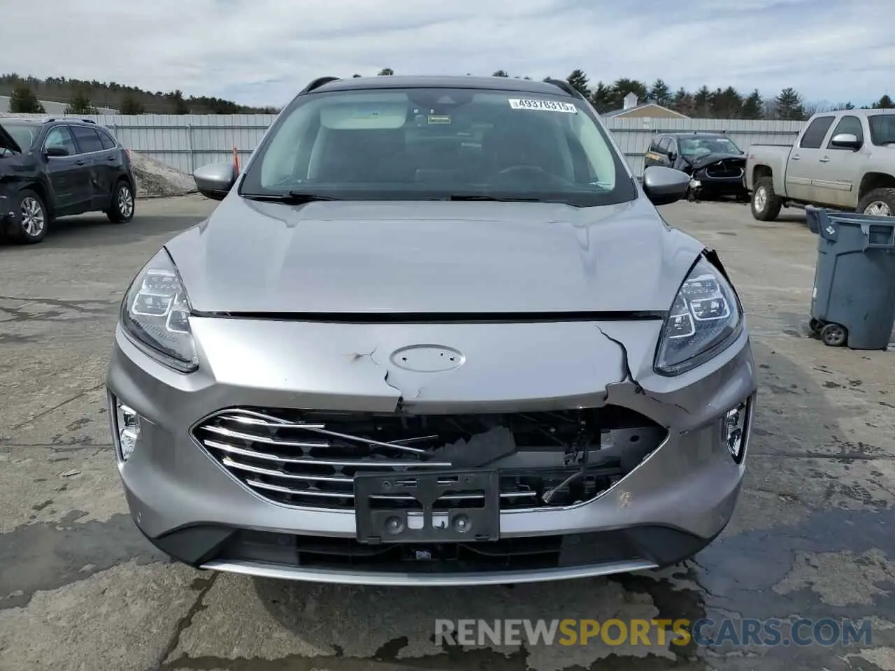 5 Photograph of a damaged car 1FMCU9J97MUA27791 FORD ESCAPE 2021