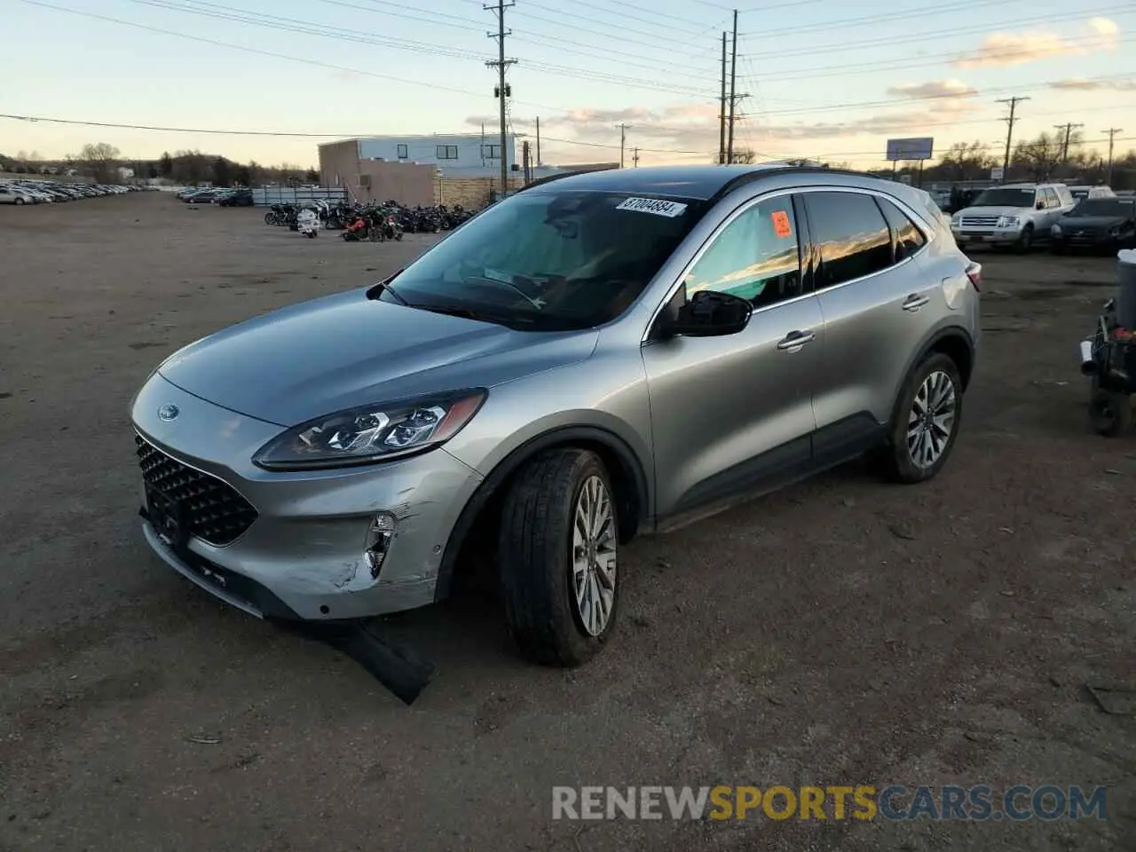 1 Photograph of a damaged car 1FMCU9J97MUA70995 FORD ESCAPE 2021