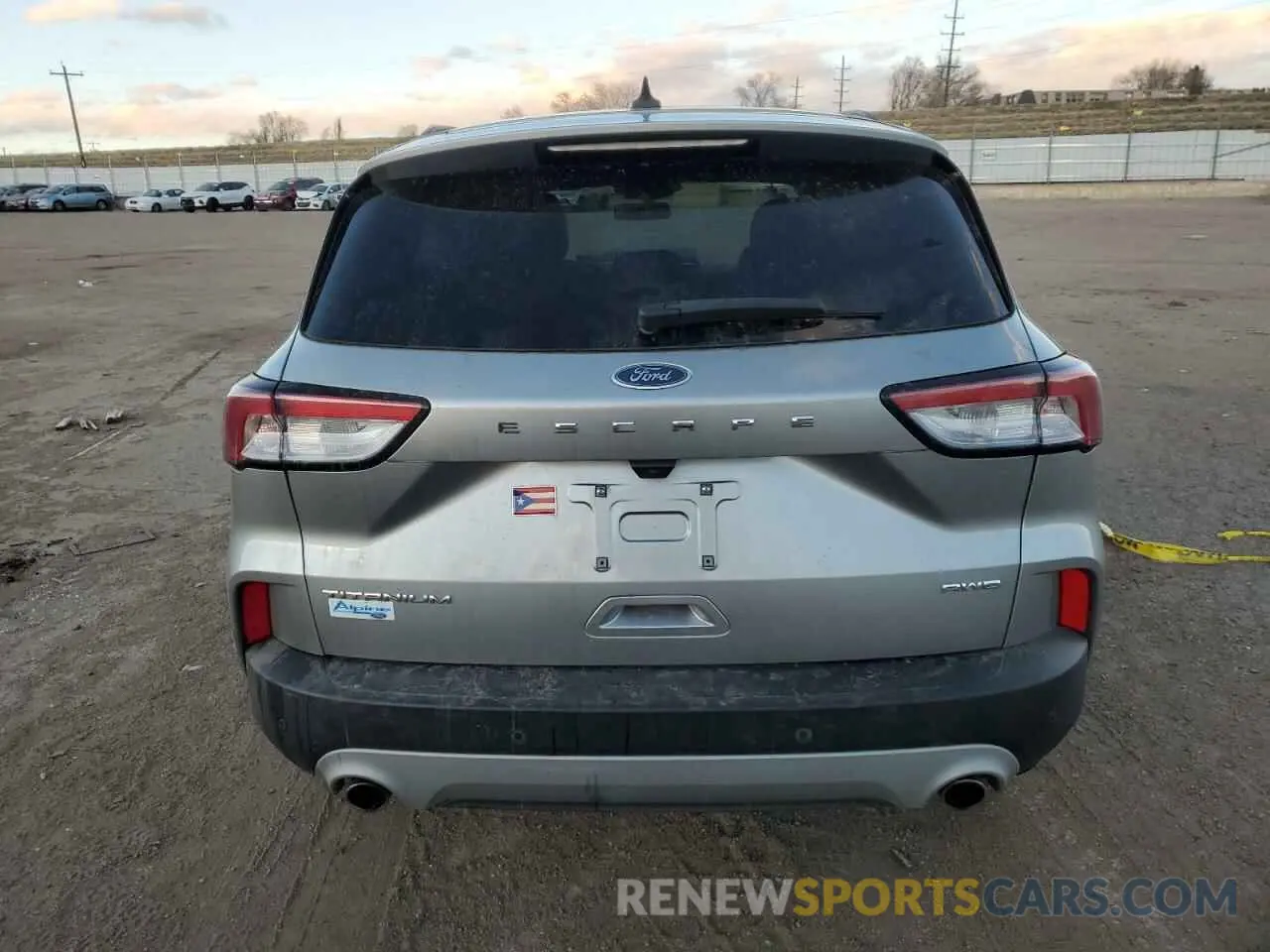 6 Photograph of a damaged car 1FMCU9J97MUA70995 FORD ESCAPE 2021