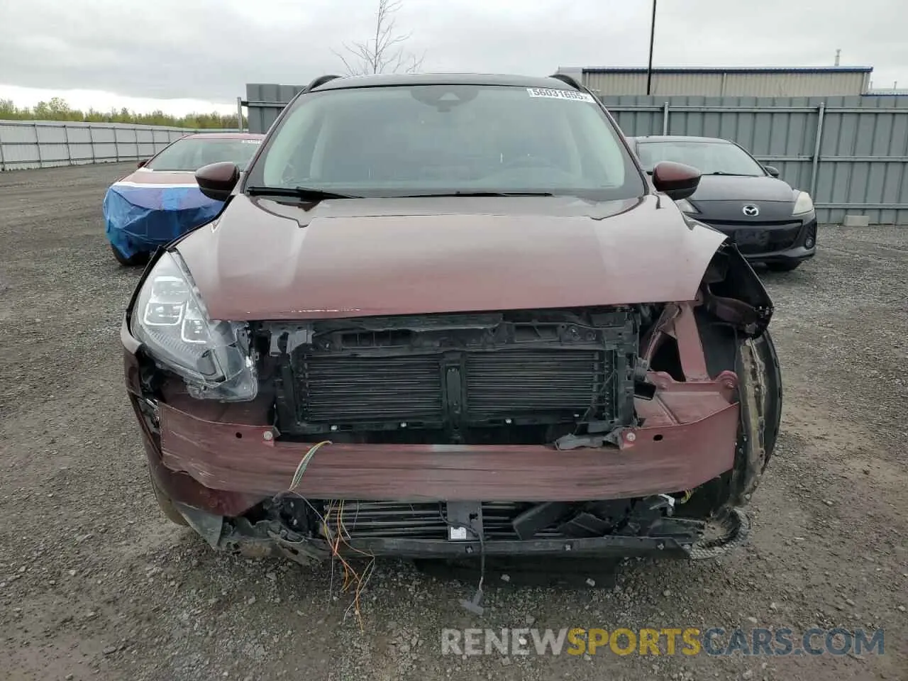 5 Photograph of a damaged car 1FMCU9J98MUA76210 FORD ESCAPE 2021