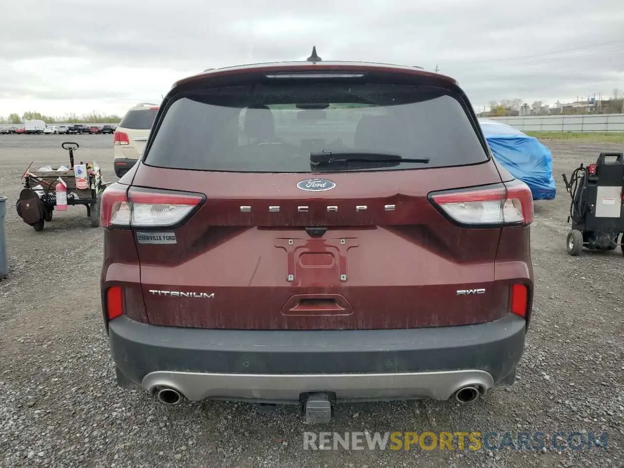 6 Photograph of a damaged car 1FMCU9J98MUA76210 FORD ESCAPE 2021