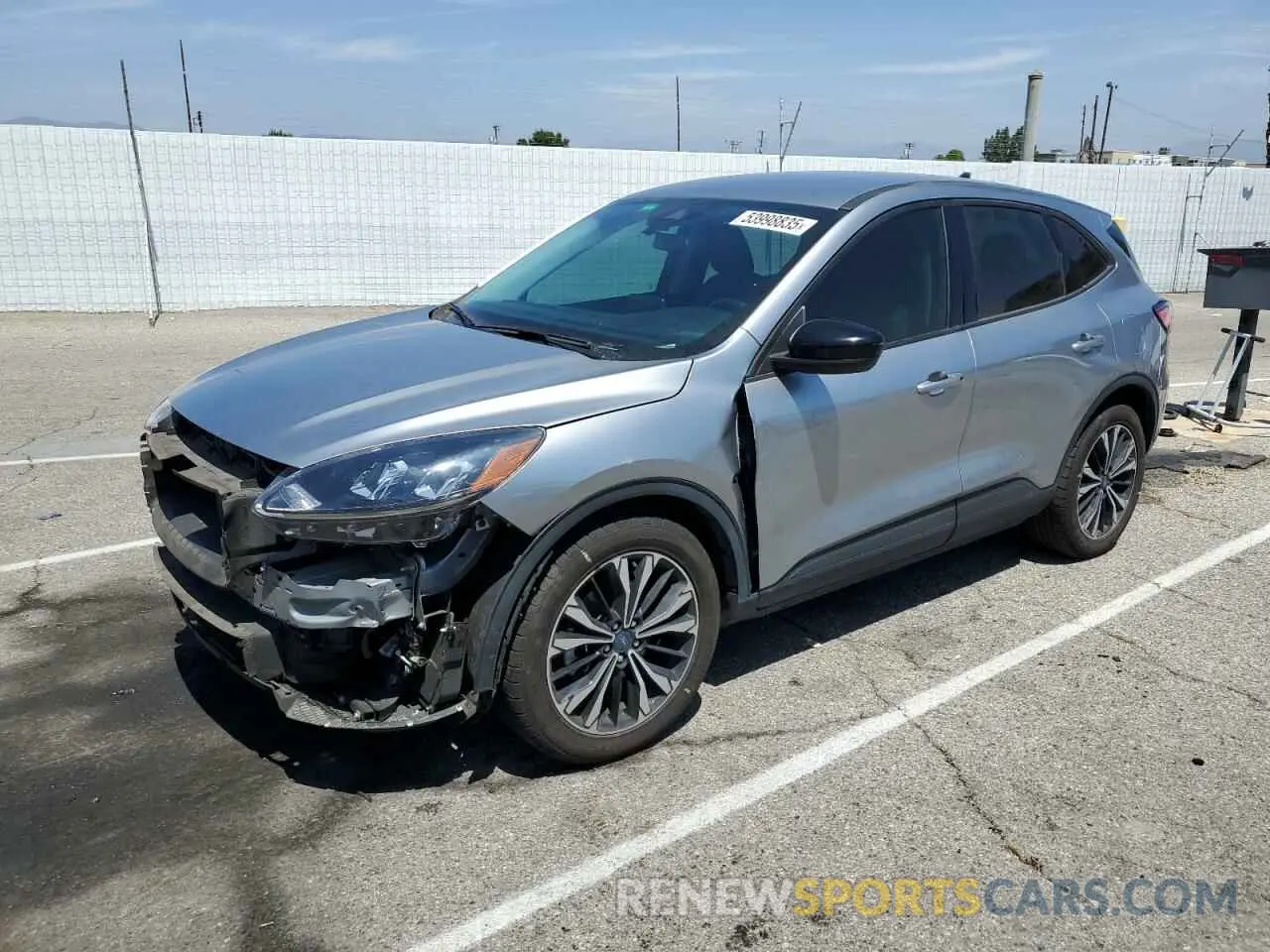1 Photograph of a damaged car 1FMCU0BZ2NUA26494 FORD ESCAPE 2022