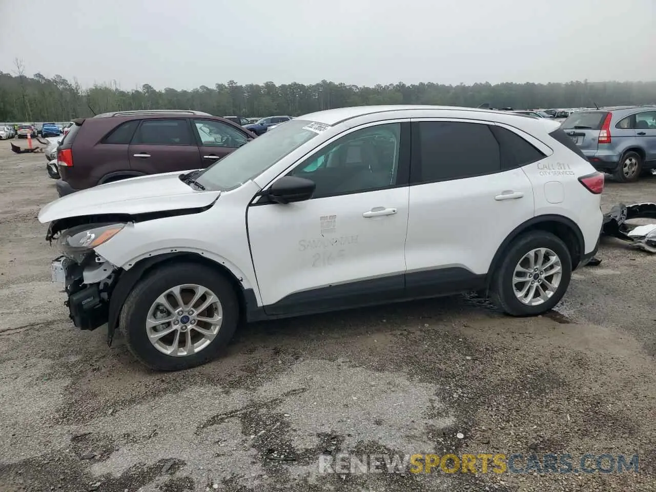 1 Photograph of a damaged car 1FMCU0BZ5NUA61479 FORD ESCAPE 2022