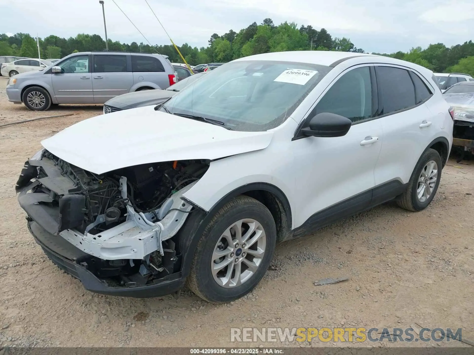 2 Photograph of a damaged car 1FMCU0BZ5NUA66830 FORD ESCAPE 2022