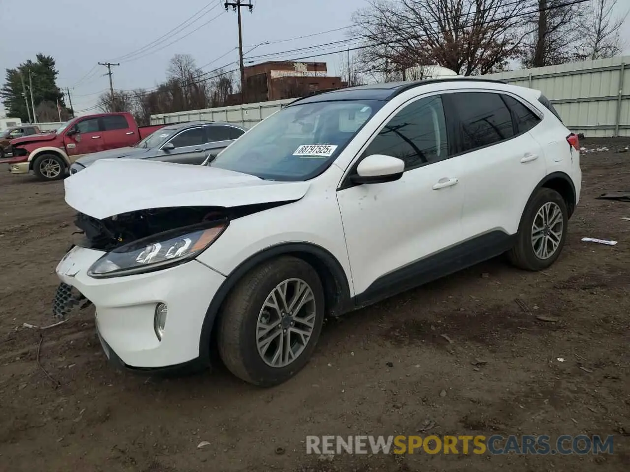 1 Photograph of a damaged car 1FMCU0CZ2NUA13873 FORD ESCAPE 2022