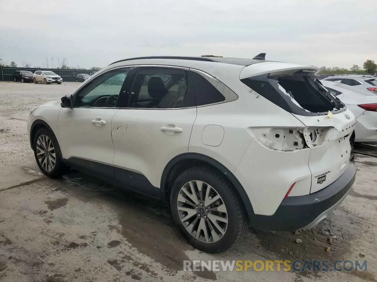 2 Photograph of a damaged car 1FMCU0DZ6NUA03278 FORD ESCAPE 2022