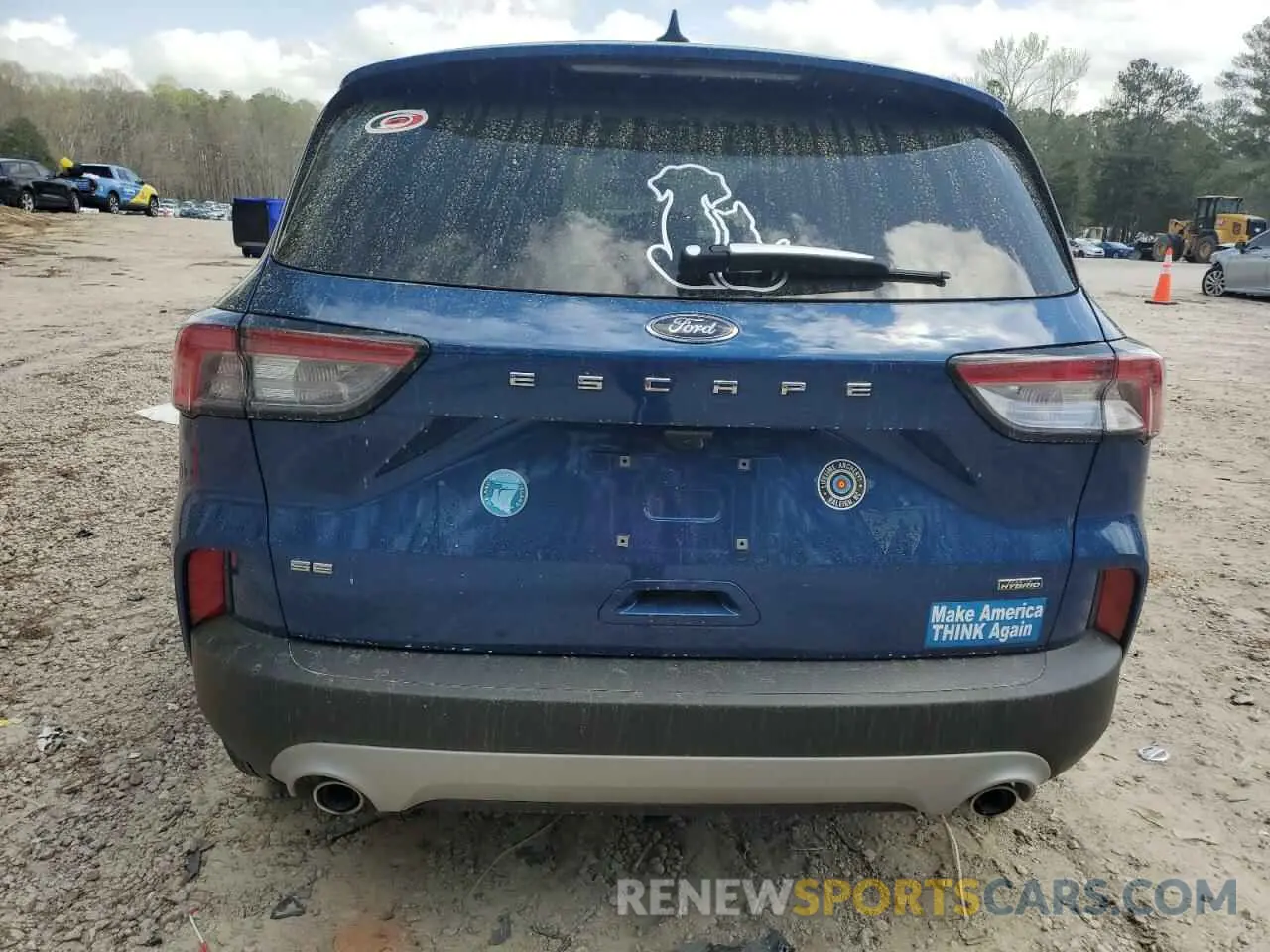 6 Photograph of a damaged car 1FMCU0EZ5NUA85647 FORD ESCAPE 2022