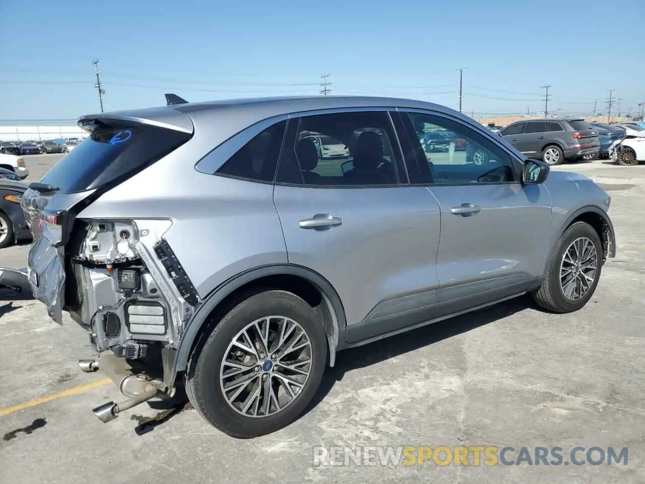 3 Photograph of a damaged car 1FMCU0EZ8NUA19724 FORD ESCAPE 2022
