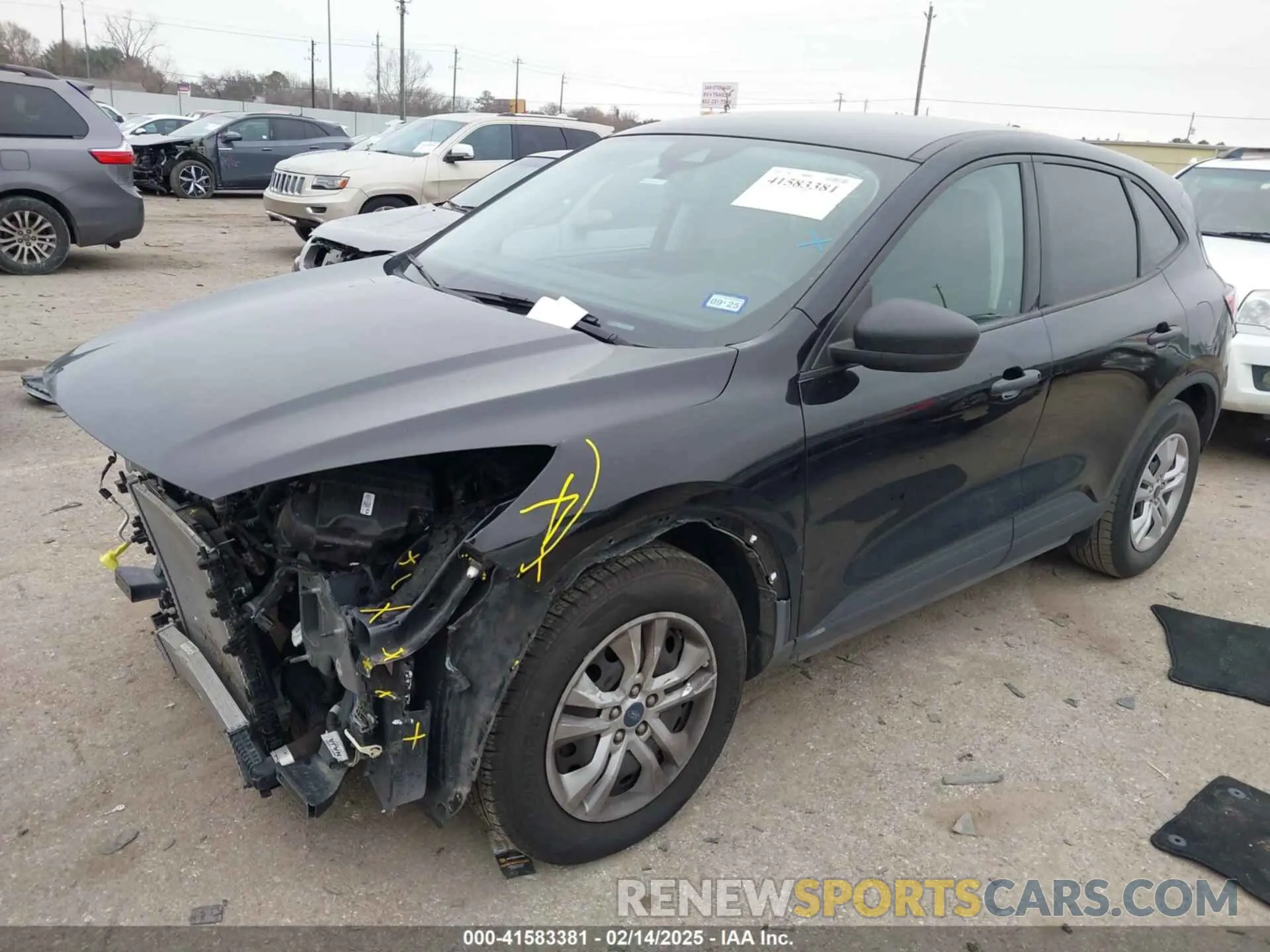 2 Photograph of a damaged car 1FMCU0F61NUA35686 FORD ESCAPE 2022