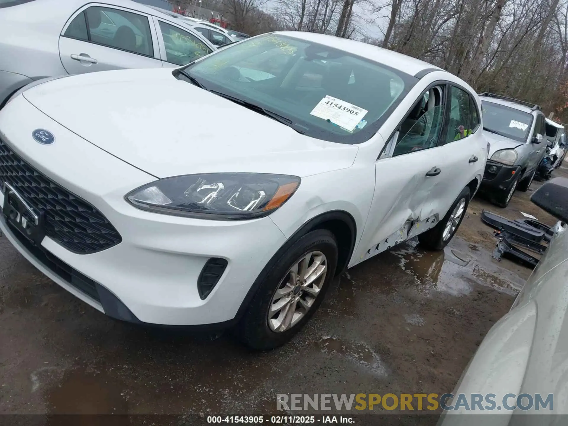 2 Photograph of a damaged car 1FMCU0F63NUA08747 FORD ESCAPE 2022