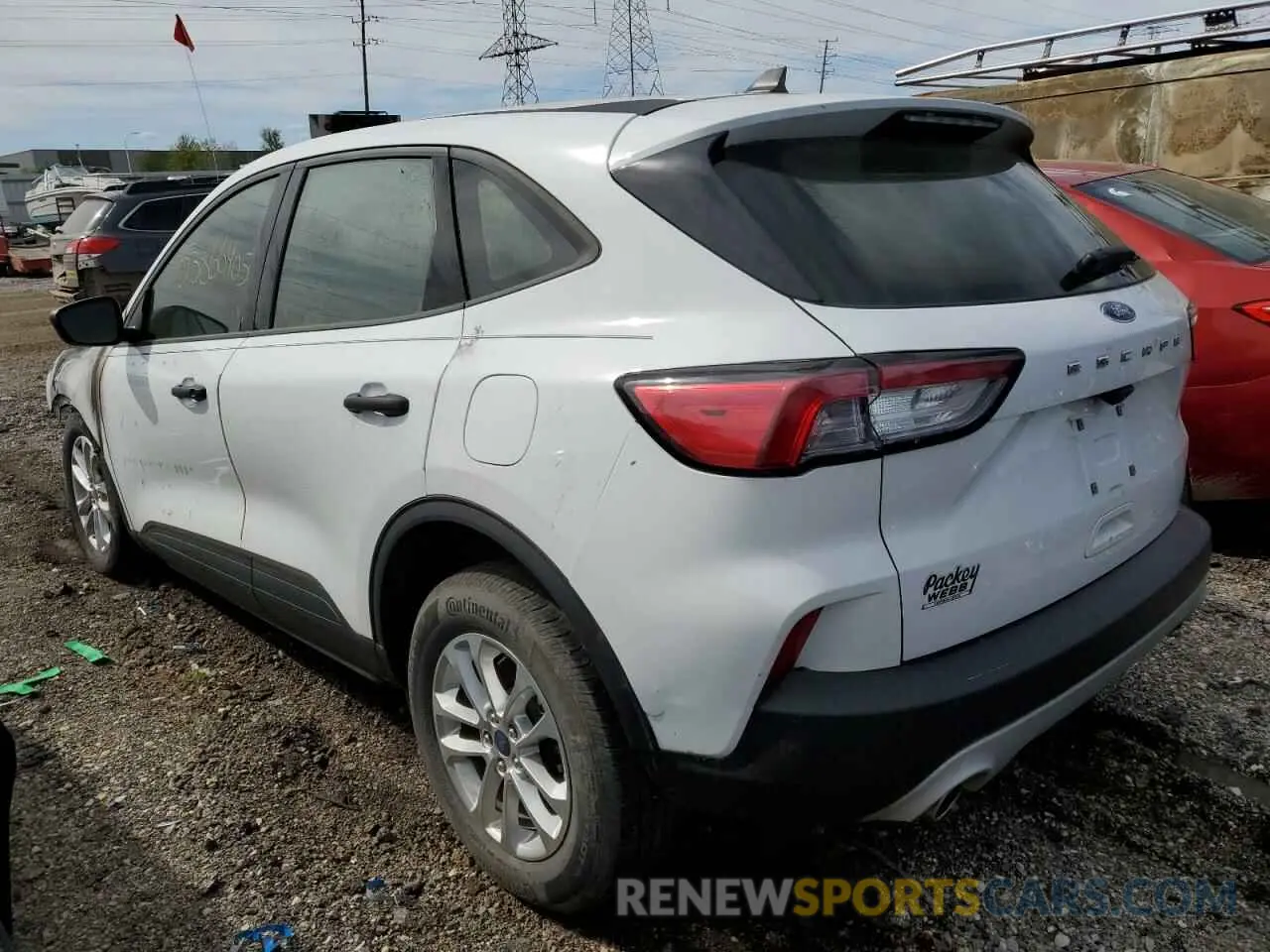 2 Photograph of a damaged car 1FMCU0F64NUA03167 FORD ESCAPE 2022