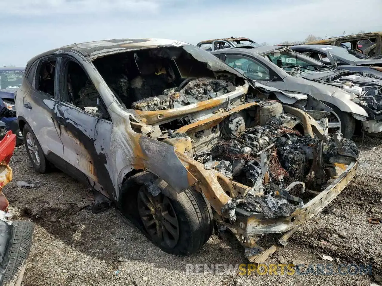 4 Photograph of a damaged car 1FMCU0F64NUA03167 FORD ESCAPE 2022