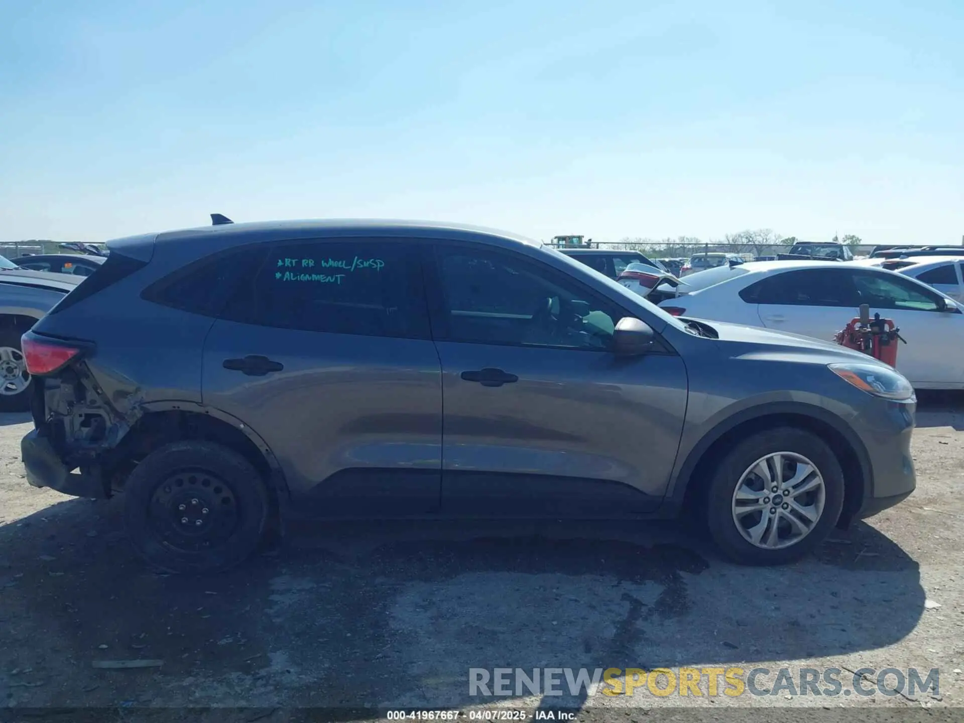 13 Photograph of a damaged car 1FMCU0F66NUA05518 FORD ESCAPE 2022
