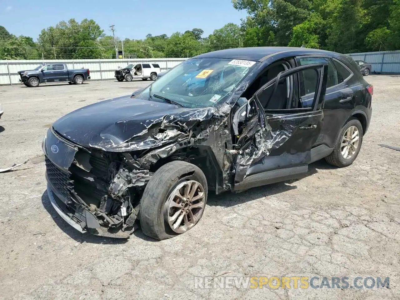 1 Photograph of a damaged car 1FMCU0F6XNUA09720 FORD ESCAPE 2022