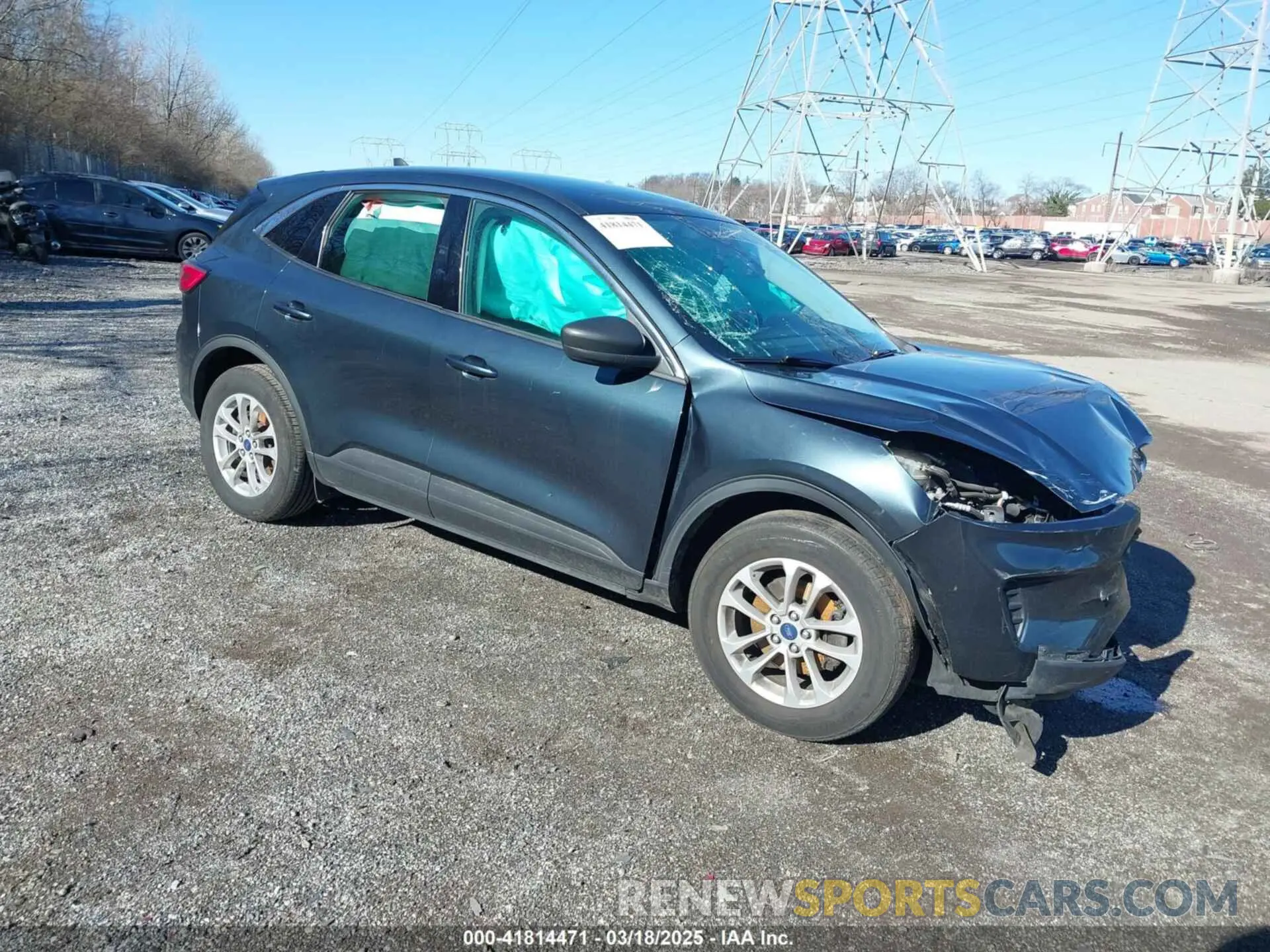 1 Photograph of a damaged car 1FMCU0G67NUB85283 FORD ESCAPE 2022